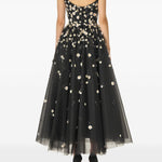 Abito midi in tulle daisy Monique Lhuillier - donna 