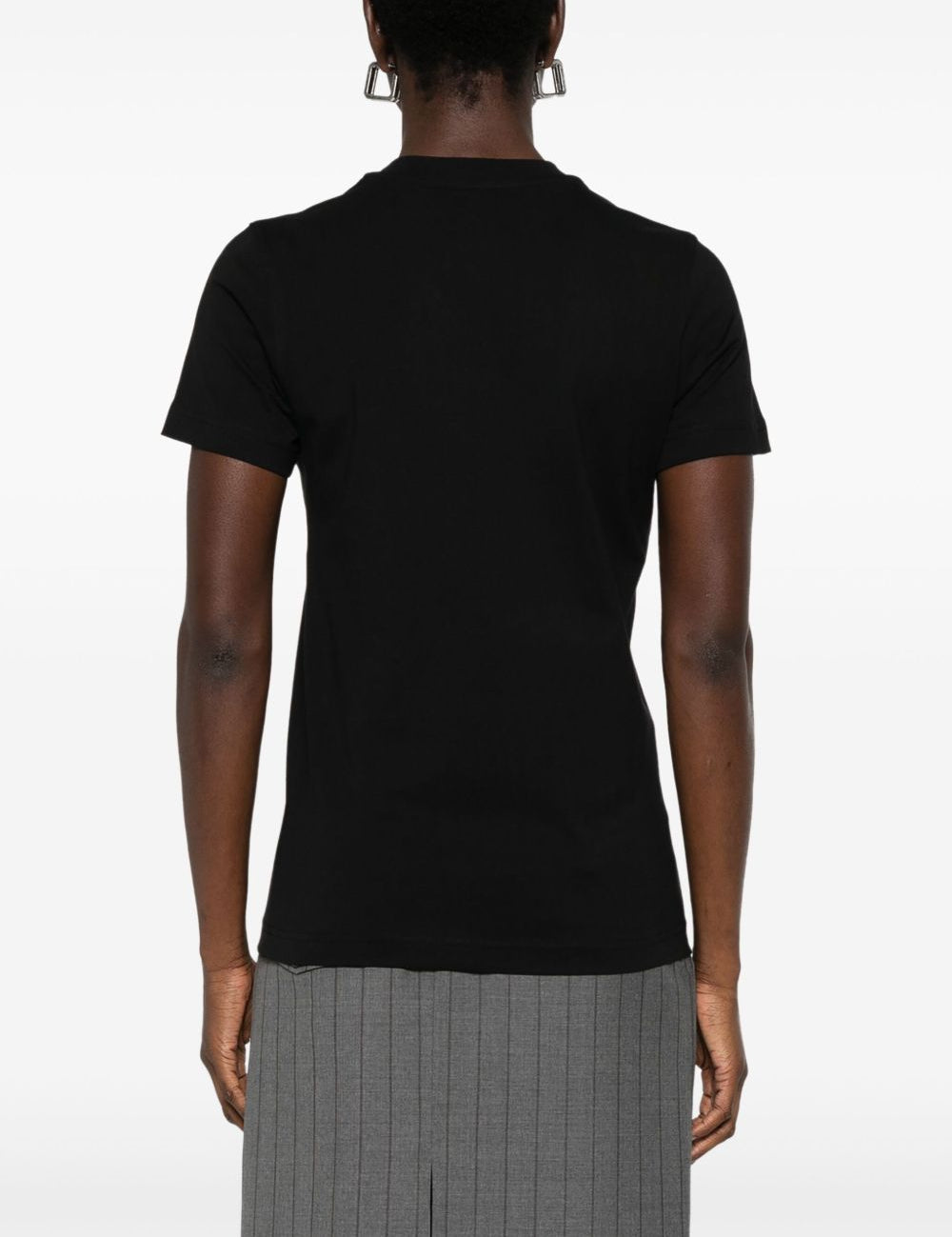 T-shirt con stampa teddy in nero Moschino - donna 