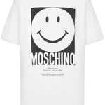T-shirt con stampa in bianco Moschino - donna 
