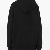 Felpa con stampa in nero Moschino - donna 