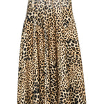 Gonna Grace in animalier marrone Norma Kamali - donna 