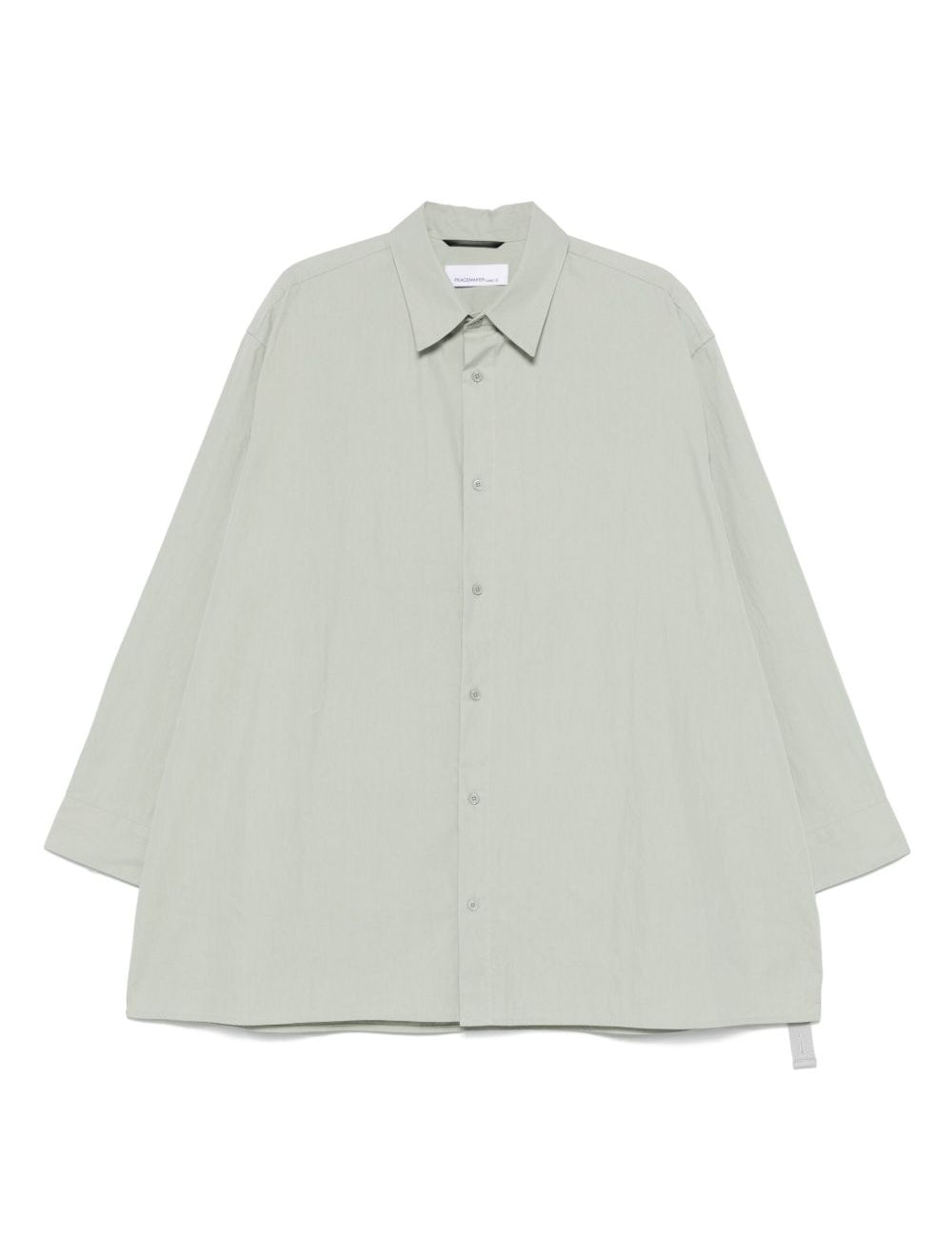 Camicia Jumbo in verde salvia Oamc Peacemaker - uomo 