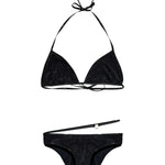 Set bikini con lurex in nero Oséree - donna 