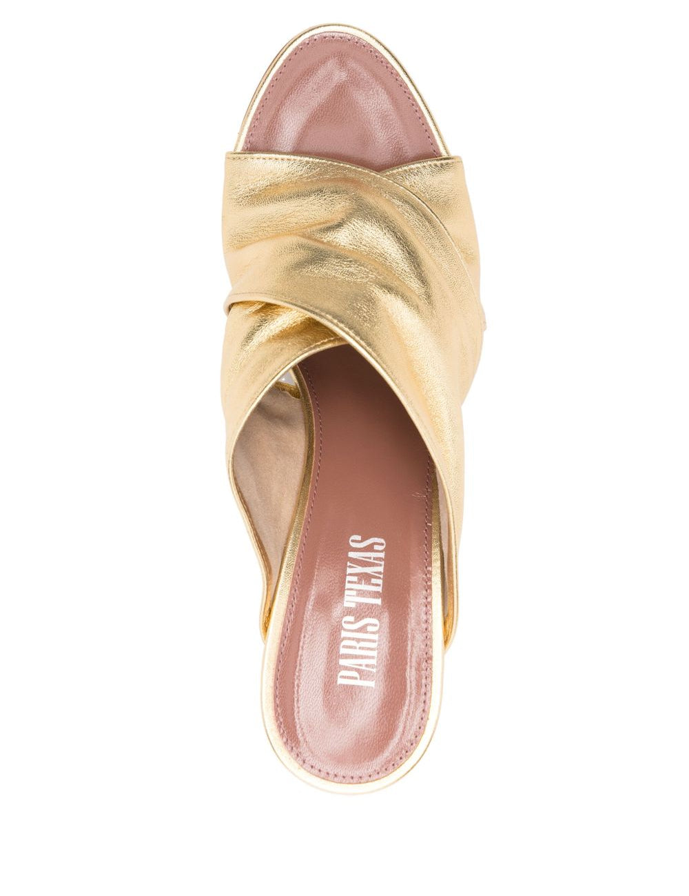 Mules Maria 80mm in oro Paris Texas - donna 