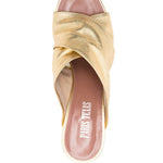 Mules Maria 80mm in oro Paris Texas - donna 