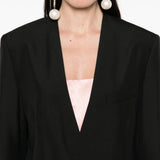 Blazer doppiopetto in nero Philosophy Di Lorenzo Serafini - donna 