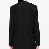 Blazer doppiopetto in nero Philosophy Di Lorenzo Serafini - donna 