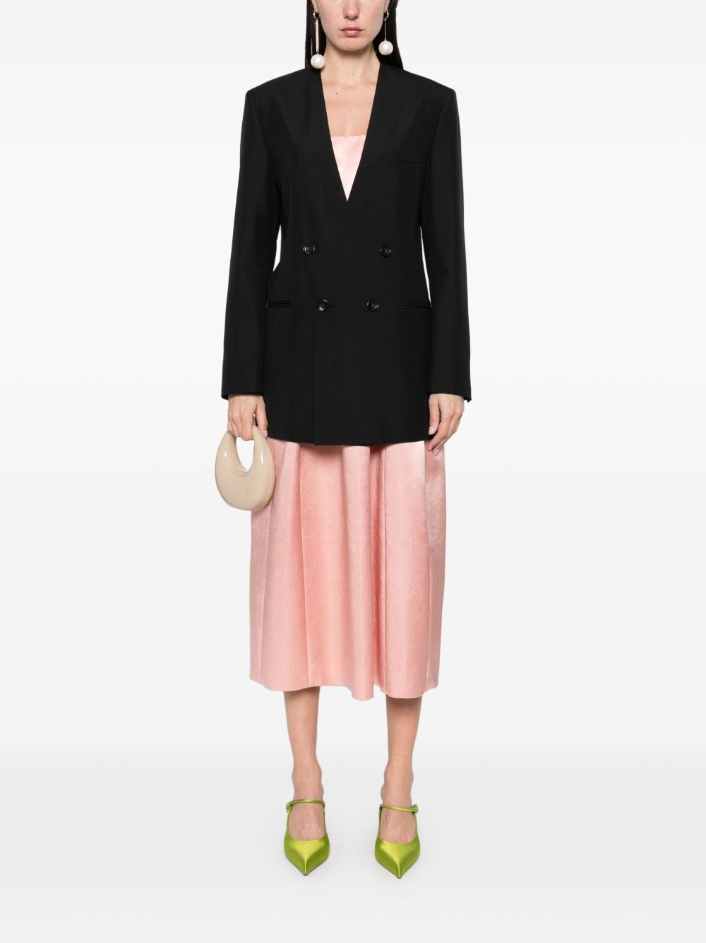 Blazer doppiopetto in nero Philosophy Di Lorenzo Serafini - donna 