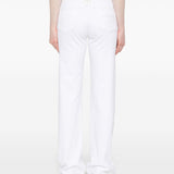 Jeansa gamba dritta in bianco R13 - donna 