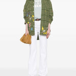 Jeansa gamba dritta in bianco R13 - donna 