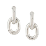 Orecchini a catena in argento - donna 