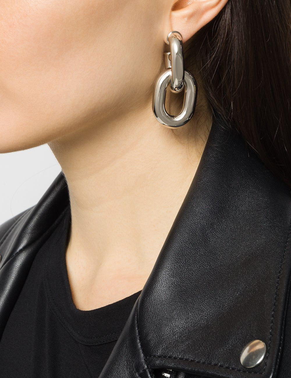 Orecchini a catena in argento - donna 