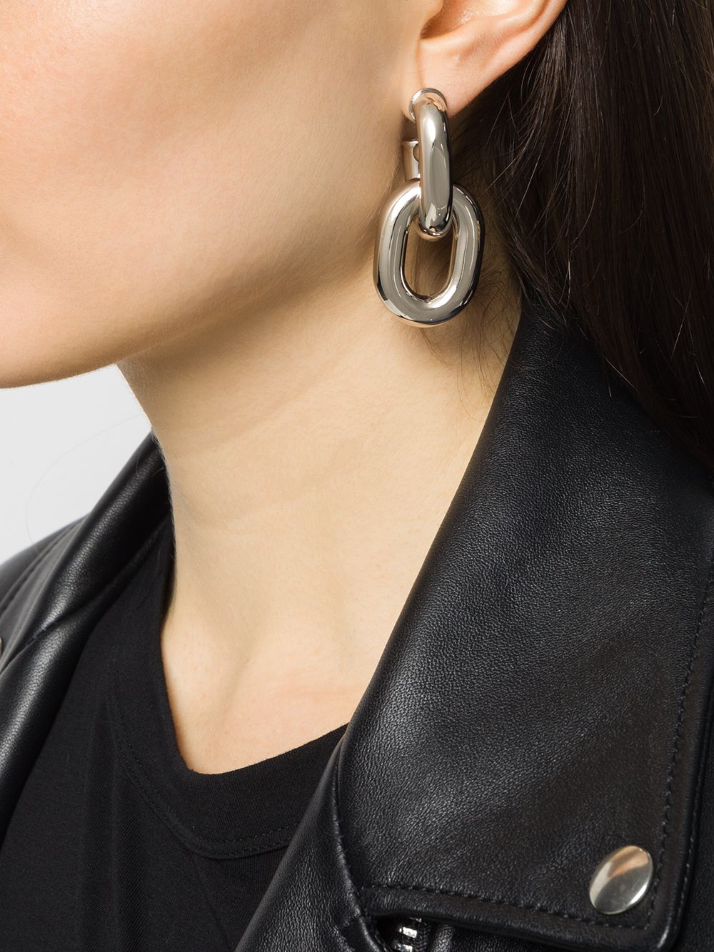 Orecchini a catena in argento - donna 