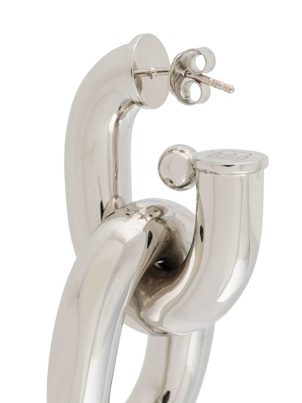 Orecchini a catena in argento - donna 