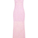 Abito in pizzo in rosa Rabanne - donna 