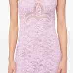 Abito in pizzo in rosa Rabanne - donna 