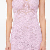 Abito in pizzo in rosa Rabanne - donna 