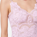Abito in pizzo in rosa Rabanne - donna 