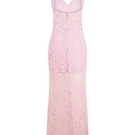 Abito in pizzo in rosa Rabanne - donna 