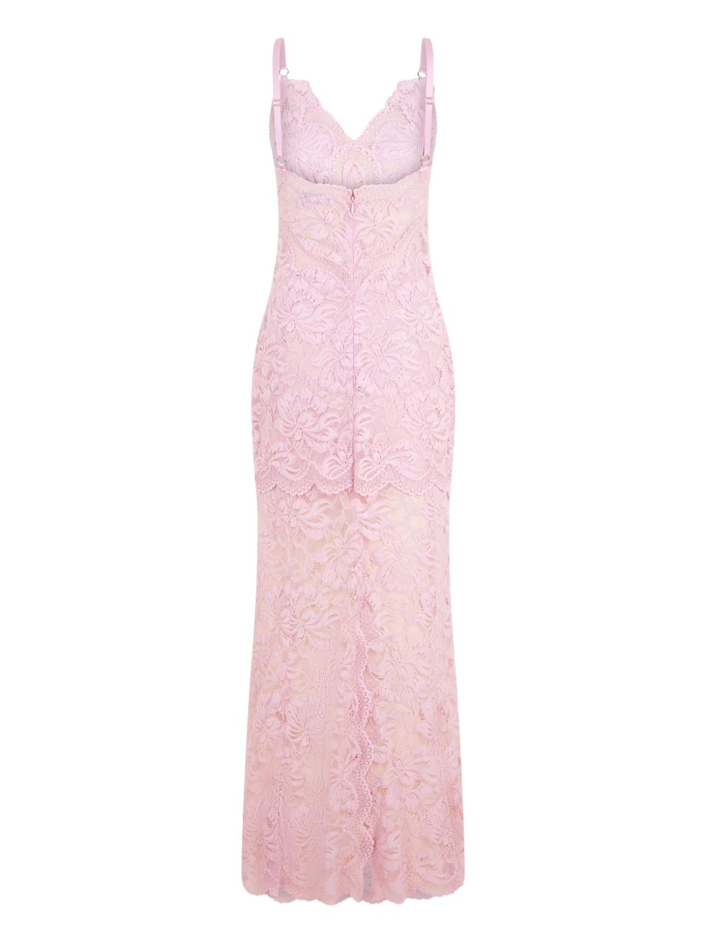 Abito in pizzo in rosa Rabanne - donna 