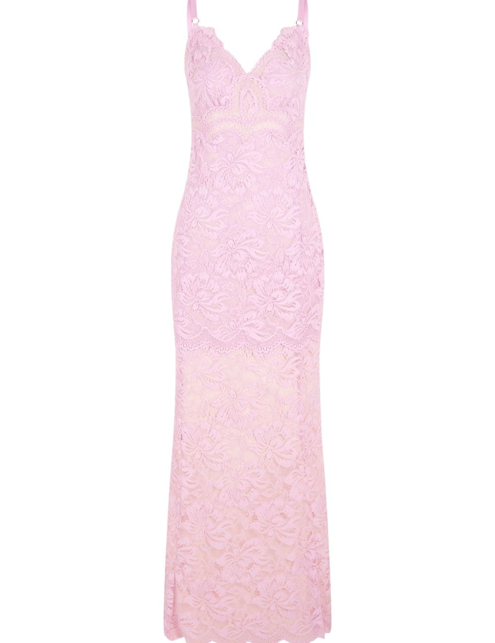 Abito in pizzo in rosa Rabanne - donna 