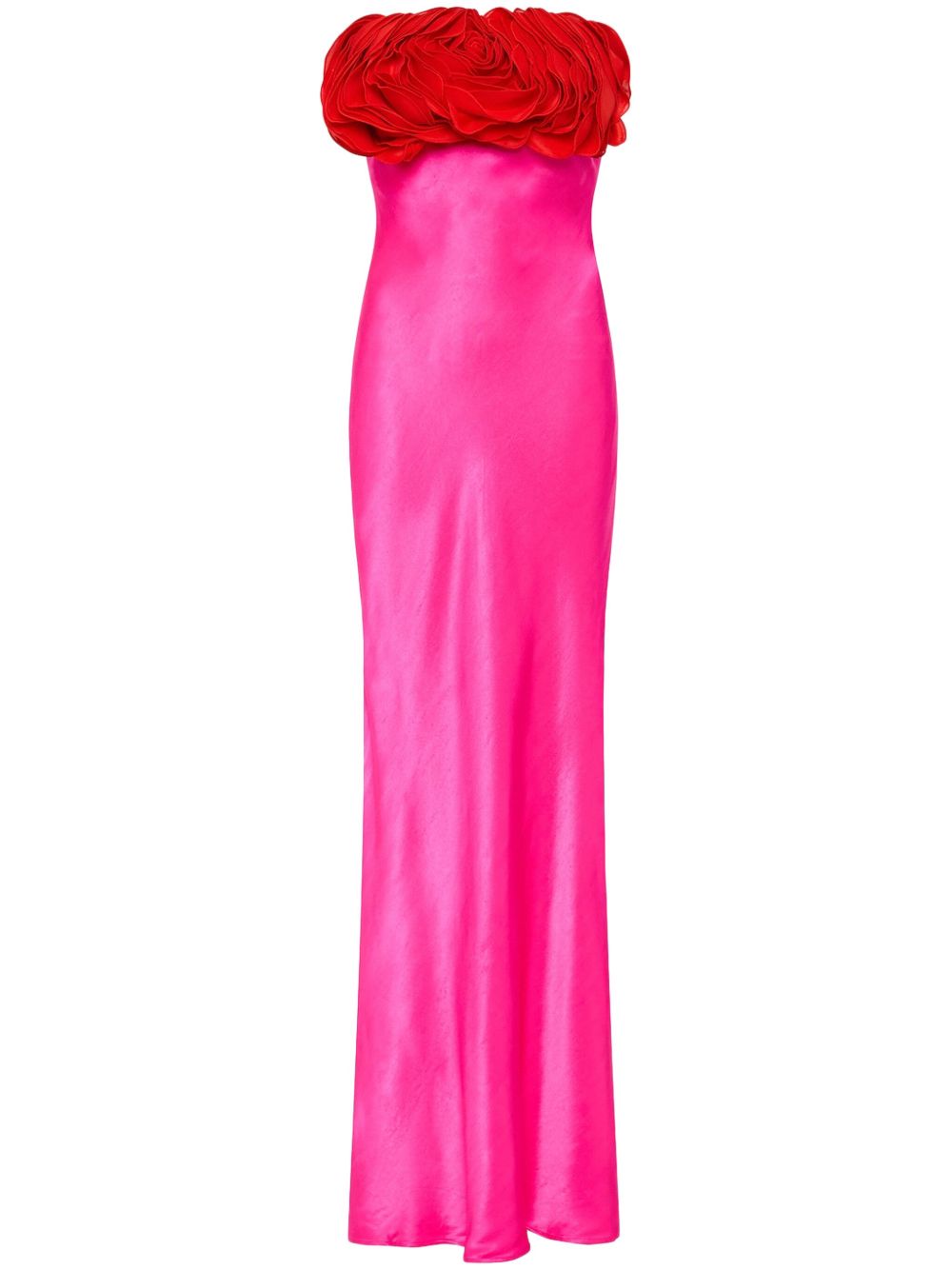 Abito Fiorella in fucsia e rosso Rachel Gilbert - donna 