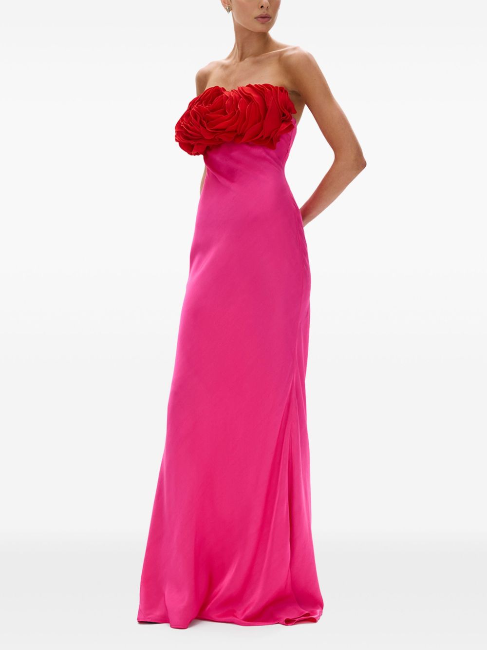 Abito Fiorella in fucsia e rosso Rachel Gilbert - donna 