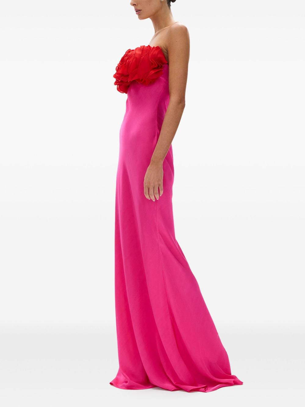 Abito Fiorella in fucsia e rosso Rachel Gilbert - donna 