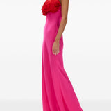 Abito Fiorella in fucsia e rosso Rachel Gilbert - donna 