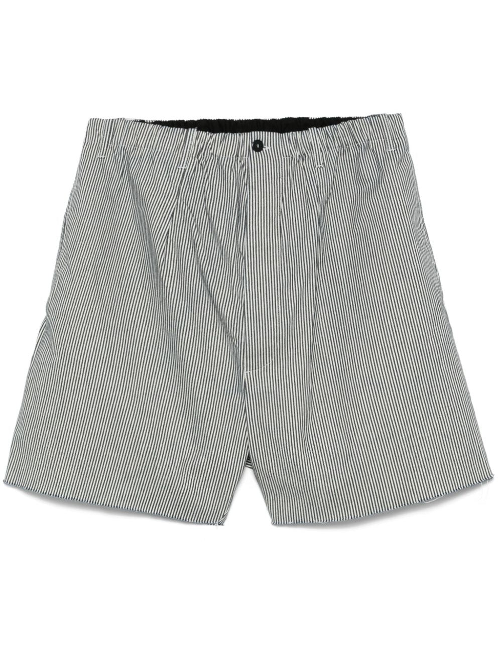 Bermuda a righe in nero Random Identities - uomo 