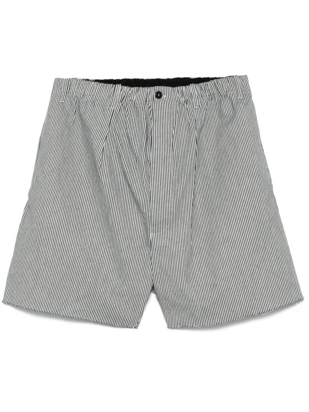 Bermuda a righe in nero Random Identities - uomo 