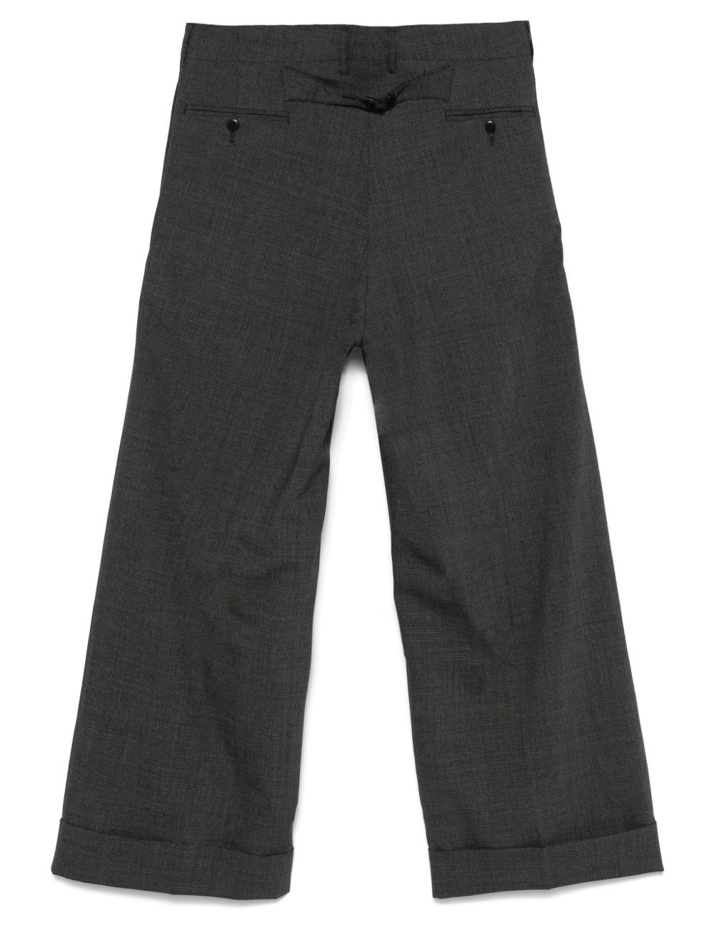 Pantaloni a gamba dritta in grigio Random identities - uomo 