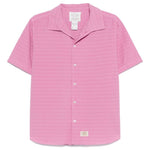 Camicia a righe in rosa Ranra - uomo 