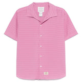 Camicia a righe in rosa Ranra - uomo 