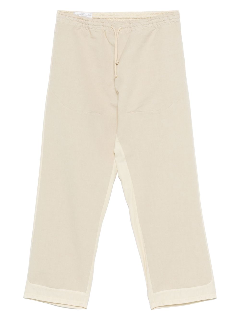 Pantaloni a inserti in beige Ranra - uomo 