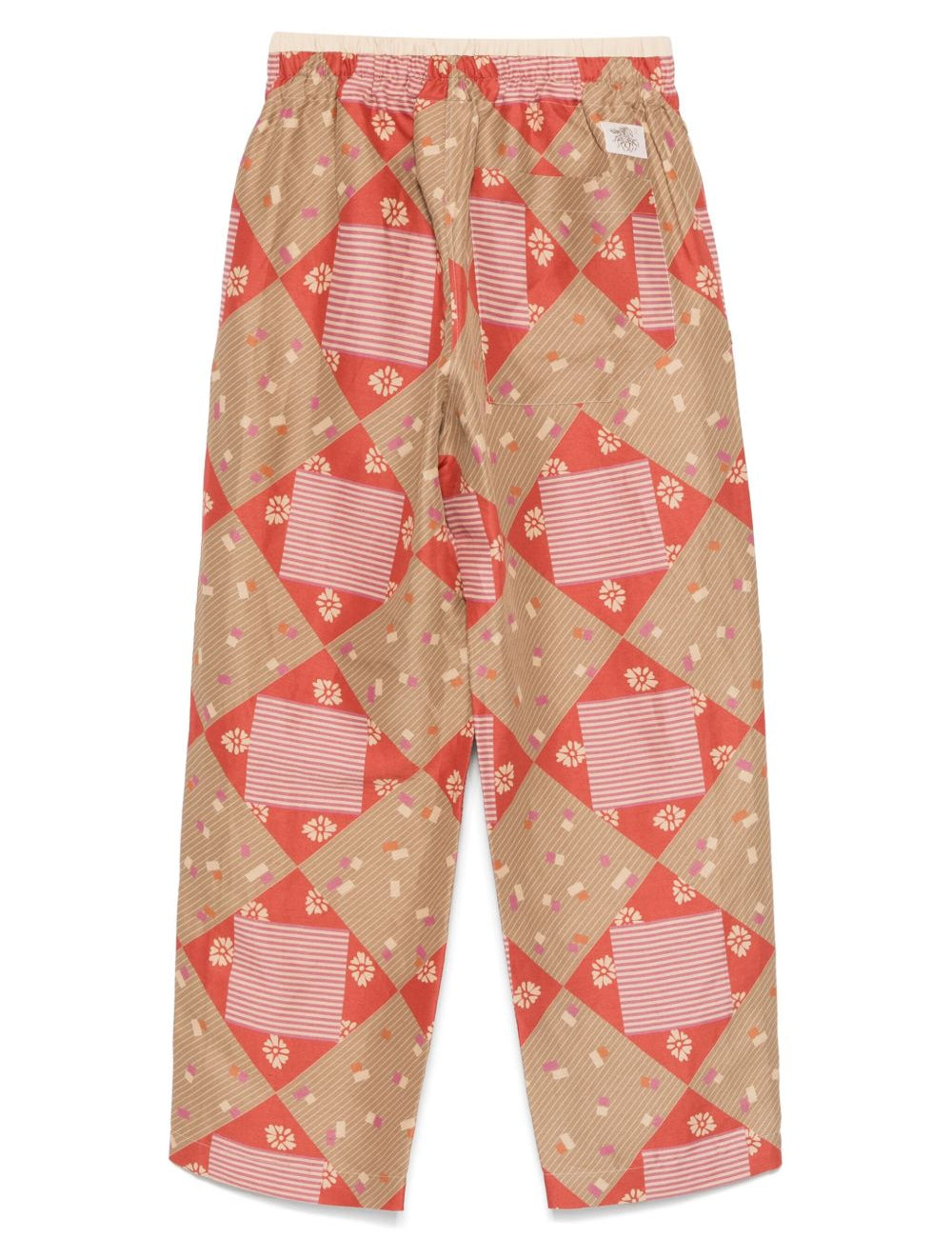Pantaloni con stampa multicolore RANRA - uomo 
