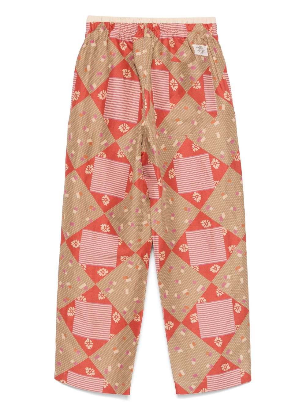 Pantaloni con stampa multicolore RANRA - uomo 