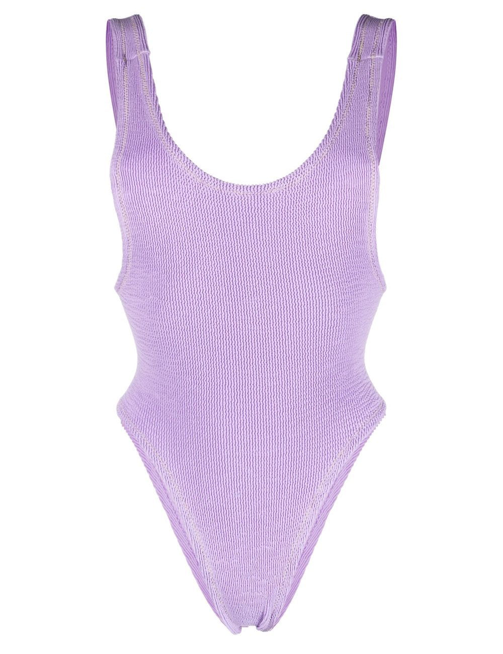 Costume intero Ruby a coste in lilla - REINA OLGA donna 