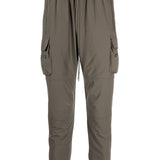 Pantaloni sportivi con coulisse in verde oliva Represent - uomo 