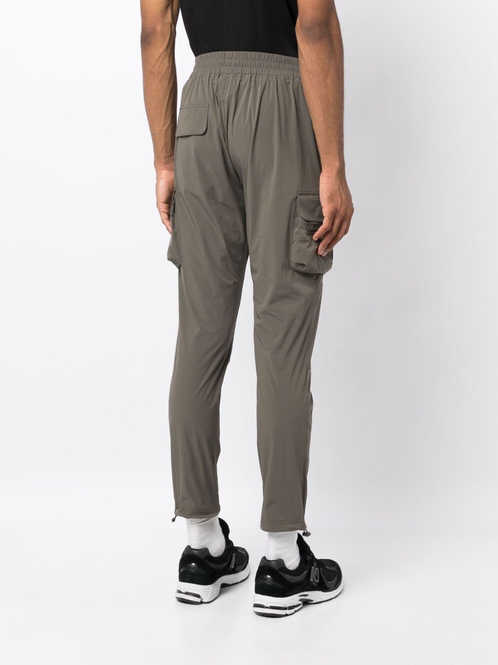 Pantaloni sportivi con coulisse in verde oliva Represent - uomo 