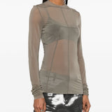 Top Lido in grigio Rick owens - donna 