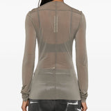 Top Lido in grigio Rick owens - donna 
