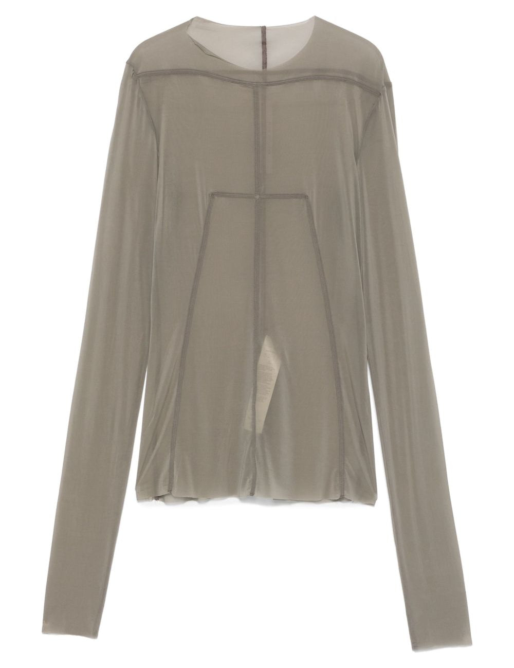 Top Lido in grigio Rick owens - donna 
