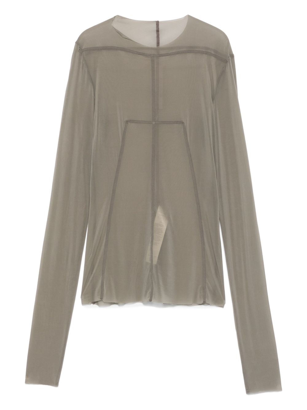 Top Lido in grigio Rick owens - donna 