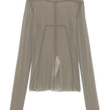 Top Lido in grigio Rick owens - donna 