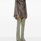 Blusa Claudette in grigio antracite Rick Owens - donna 