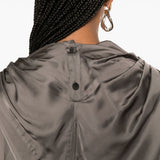 Blusa Claudette in grigio antracite Rick Owens - donna 