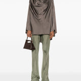 Blusa Claudette in grigio antracite Rick Owens - donna 