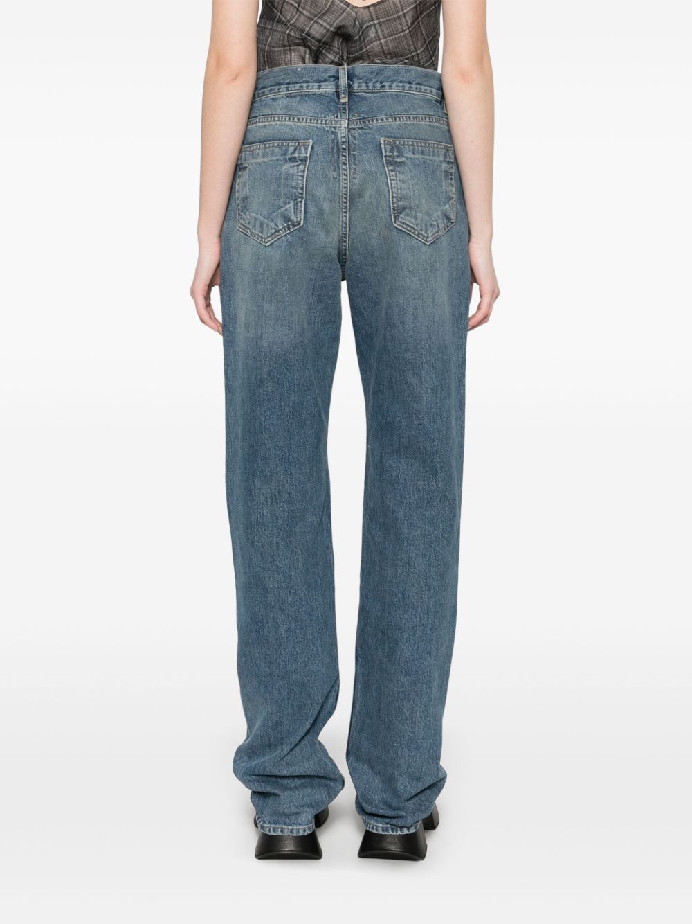 Jeans Granbury in blu Rick Owens DRKSHDW - donna 