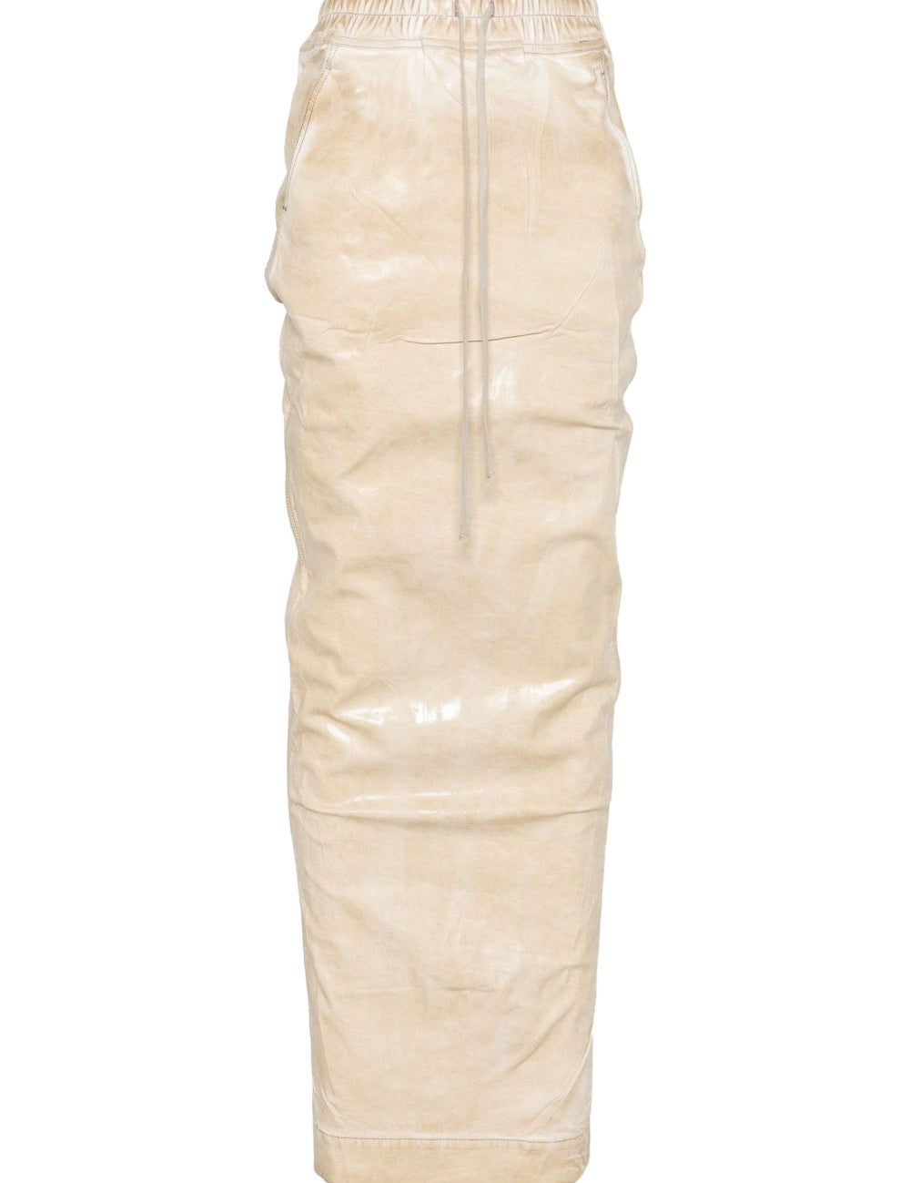Gonna lunga Pillar in beige Rick Owens DRKSHDW - donna 
